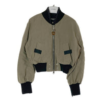DIESEL ディーゼル バックジップ MA-1 フライトジャケット カーキ sizeXS 瑞穂店