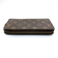 LOUIS VUITTON ルイヴィトン M66570 モノグラム ジッピーウォレット 香港広東ロード店限定 内側ゴールド 長財布 ブラウン 瑞穂店