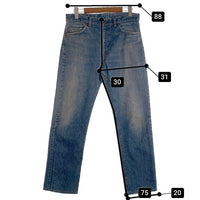 70-80's Levi's リーバイス 505 ボタン裏653 42TALON ジップ デニムパンツ 505-0217 ライトブルー USA製 Size W36 L34 福生店