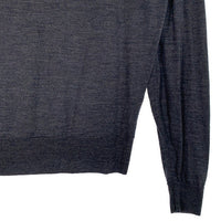 JOHN SMEDLEY ジョンスメドレー ウール タートルネックセーター グレー 薄手 Size M 福生店