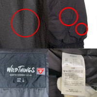 WILD THINGS ワイルドシングス 24AW MONSTER PARKA モンスターパーカ プリマロフト 中綿 ジャケット ブラック WT242-01 Size ASIA L 福生店