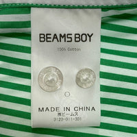 BEAMS BOY ビームスボーイ 13-11-0109-163 ストライプ クレイジーパターン 長袖シャツ マルチカラー sizeFREE 瑞穂店