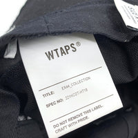 WTAPS ダブルタップス 22SS クロスボーン刺繡 ハット ブラック 221HCDT-HT18 Size 04 福生店