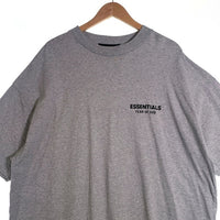 ESSENTIALS エッセンシャルズ FEAR OF GOD フィアオブゴット ラバープリント 半袖 Tシャツ グレー Size M 福生店