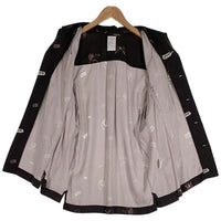 Name. ネーム 17AW STUDIOUS別注 長袖 オープンカラーシャツ ブラック Size 1 福生店