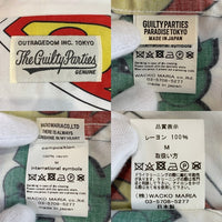 WACKO MARIA ワコマリア MASTERPIECE SOUND マスターピースサウンド オープンカラーレーヨンシャツ ホワイト Size M 福生店