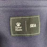 WIND AND SEA ウィンダンシー KELME ケルメ TECH PANTS テックパンツ ネイビー ジャージ素材 WDS-C-KLM-23-AP-Q1-06 Size M 福生店