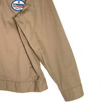 STANDARD CALIFORNIA スタンダードカリフォルニア 22SS SD Oval Logo Patch Work Jacket オーバルロゴパッチ ワークジャケット ベージュ チノツイル Size L 福生店