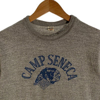 WAREHOUSE ウエアハウス 20SS 4601 CAMP SENECA プリントTシャツ 杢グレー Size M 福生店