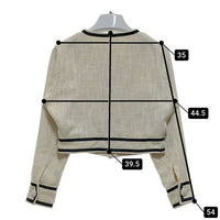 Darich ダーリッチ ツイードジャケットミニスカートセットアップ アイボリー sizeS 瑞穂店