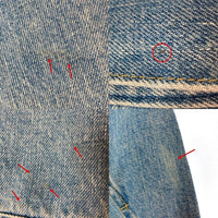 Levi's リーバイス 71557-0214 ボタン裏J30 日本製 BIGE復刻 トラッカージャケット Gジャン ライトインディゴ size36 瑞穂店