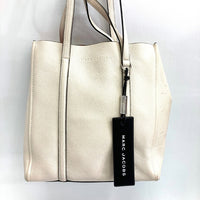 MARC JACOBS マークジェイコブス 2WAY レザー TAG TOTE バッグ ホワイト 瑞穂店