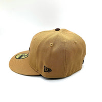 NEW ERA ニューエラ 59FIFTY ロサンゼルス・ドジャース 1958-2018 60th ベースボールキャップ ブラウン size7 3/8 瑞穂店