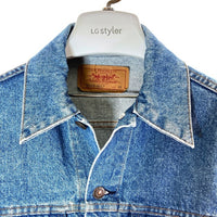 Levi's リーバイス 70505-0217 マカオ製 極東リーバイス トラッカージャケット Gジャン ライトインディゴ size40 瑞穂店