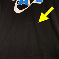 90's HAZE ヘイズ コットン 半袖 Tシャツ ブラック USA製 Size L 福生店