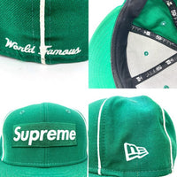 Supreme シュプリーム 17SS Box Logo Piping New Era Cap ニューエラ 59FIFTY グリーン size7 1/8 瑞穂店
