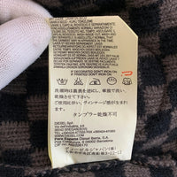 DIESEL ディーゼル K-WEET SWEATER 幾何学模様 ウール ナイロン タートルネックニットセーター ブラック Size L 福生店