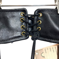 VANSON バンソン レザーチャップス パンツ ブラック Size 24 瑞穂店