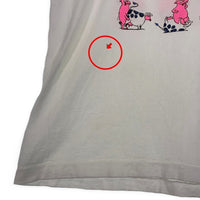 90's NOT KOSHER プリントTシャツ 豚 牛 エロT ホワイト Size USA製 Size XL 福生店