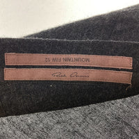 Rick Owens リックオウエンス MOUNTAIN FW12 ノースリーブ ワンピース グレー size40 瑞穂店