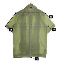 GUAYABERA Yucateca グアラベア ユカテック 半袖 キューバシャツ グリーン Size L 福生店