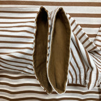 ETRE TOKYO エトレトウキョウ 1222512098-0 MIXボーダートップス ホワイトxベージュ sizeF 瑞穂店