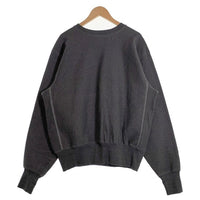 90's Champion チャンピオン リバースウィーブ クルーネックスウェットトレーナー チャコールグレー USA製 トリコ刺繡 Size L 福生店