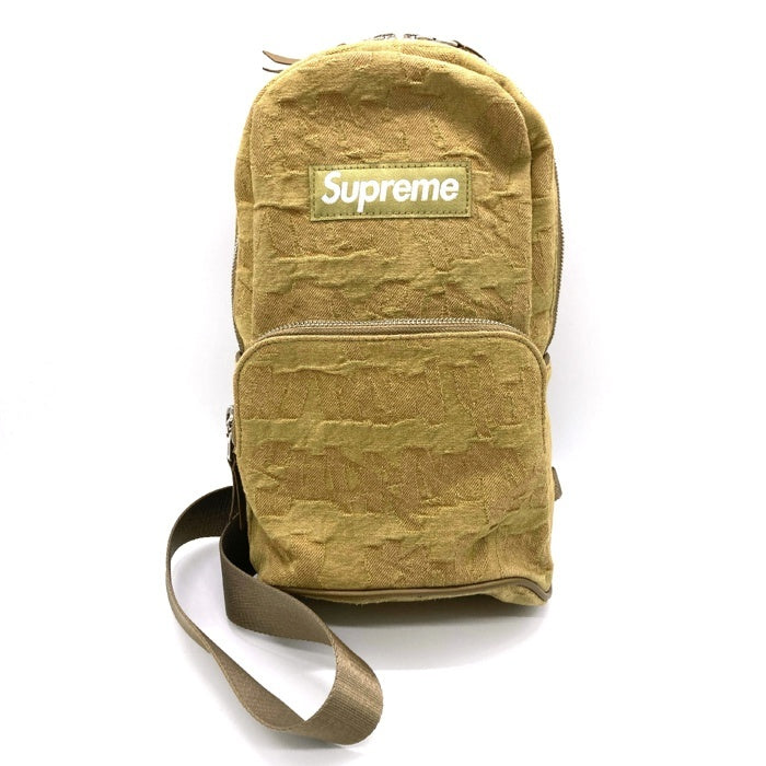 Supreme シュプリーム Fat Tip Jacquard Denim Sling Bag ファット ティップ ジャカード デニム スリ –  GolRagオンラインショップ