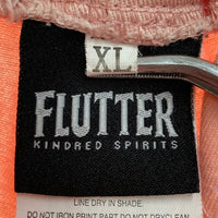 FLUTTER フラッター イージーパンツ サーモンピンク sizeXL※裾に汚れ有 瑞穂店