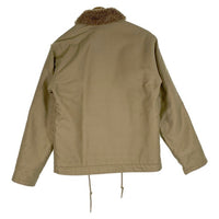 HOUSTON ヒューストン U.S.N. N-1 デッキジャケット カーキ Size 38 福生店