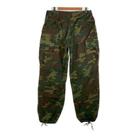60's U.S.ARMY 米軍 ERDL カモフラージュ カーゴパンツ リップストップ リペアあり 68年会計 Size L-R 福生店