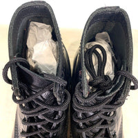 HYSTERIC GLAMOUR ヒステリックグラマー 6HOLE BLACK JUMP BOOT 6ホール レースアップレザーブーツ ブラック トゥガード 0263QS08296 Size 26cm 福生店