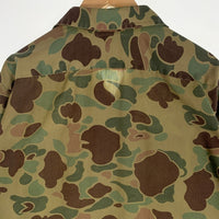 70's Duxbak ダックスバック ダックハンターカモ 半袖シャツ グリーン Size L 相当 福生店