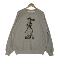 UNDER R アンダーアール Samurai Sweat Pullover サムライ プルオーバースウェットトレーナー グレー Size XL 福生店