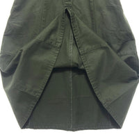 MOUSSY マウジー フロントボタンロングデニムワンピース カーキ Size1 瑞穂店