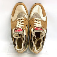 NIKE×STUSSY ナイキ×ステューシー DD1381-200 AIR HUARACHE Desert Oak スニーカー ベージュ×ブラウン size27.5cm 瑞穂店