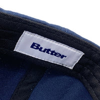 Butter Goods バターグッズ JACK HAMMER 6パネルキャップ コットン ネイビー 福生店