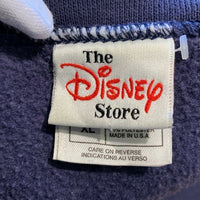 90's EEYOR イーヨー プリント スウェットクルーネックトレーナー ネイビー The Disney Store Size XL 福生店