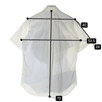 JUNYA WATANABE ジュンヤワタナベ コムデギャルソンマン WQ-B029 AD2015 パッチワーク ペイズリー柄 半袖シャツ ホワイト sizeS 瑞穂店