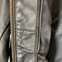 Schott ショット AT101 シングルライダースジャケット ブラック size40※ライナー欠品・裏地脇ダメージ有 瑞穂店