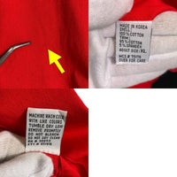 90's Marlboro Reversible Jacket マルボロ リバーシブルジャケット ブラック レッド ロゴワッペン Size XL 福生店