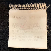 BURBERRY BLACK LABEL バーバリー ブラックレーベル ジップアップ フリースジャケット ノヴァチェック ブラック BMV82-921-47 Size 3 福生店