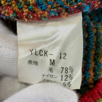 FICCE フィッチェ YOSHIYUKIKONISHI 総柄 ニット マルチカラー sizeM 瑞穂店