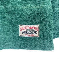 90's STUSSY ステューシー パイル地 Vネックトレーナー グリーン Size M 福生店