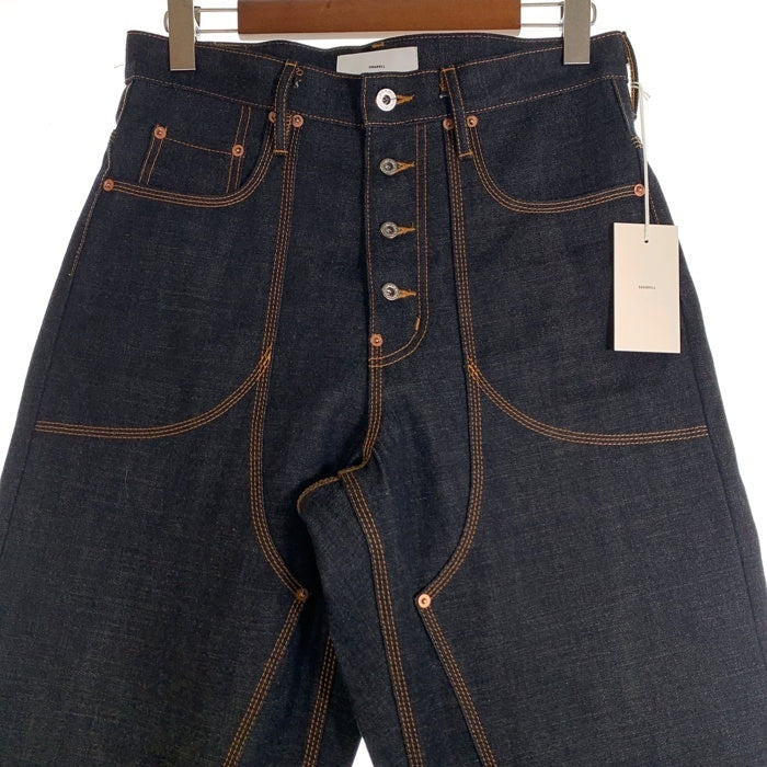 SUGARHILL シュガーヒル CLASSIC DOUBLE KNEE DENIM PANTS 馬革 ホース