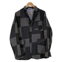 BEAMS+ ビームスプラス ウール ナイロン 3B テーラードジャケット グレー 19F-BP020 Size M 福生店