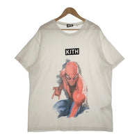 KITH キス 22SS MARVEL マーベル Spider Man Action Vintage Tee スパイダーマン プリントTシャツ ホワイト Size XL 福生店