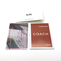 COACH コーチ C5615 シグネチャー PVCレザー ラウンドファスナーウォレット 長財布 バスキア カーキ 福生店