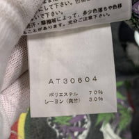 THE NORTH FACE ノースフェイス ポリエステル レーヨン アロハシャツ チャコールグレー AT30604 Size L 福生店