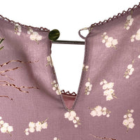 KANEKO ISAO カネコイサオ 花柄ロングワンピース パープル size- 瑞穂店